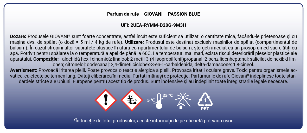 PASSION BLUE