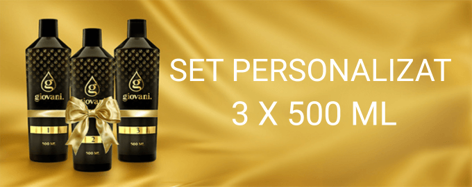 Set Personalizat 3 x 500 ml