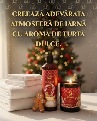 💕 Giovani® CHRISTMAS PIE se întoarce! ✨ Ediția limitată preferată de parfum pentru rufe, care după fiecare spălare îți va...