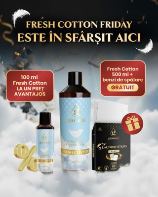 🩵 FRESH COTTON FRIDAY este aici! ☄️ Bestsellerul nostru absolut, numărul 1, în cea mai mare promoție din istorie. 🔥 Prin...